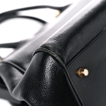 Prada Goatskin Cerniera Doctor Bag Black 10 of 42