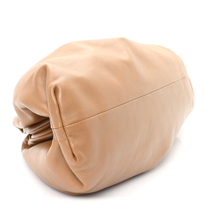 Bottega Veneta Smooth Butter Calf The Pouch Oversized Clutch Cammello 4 of 7