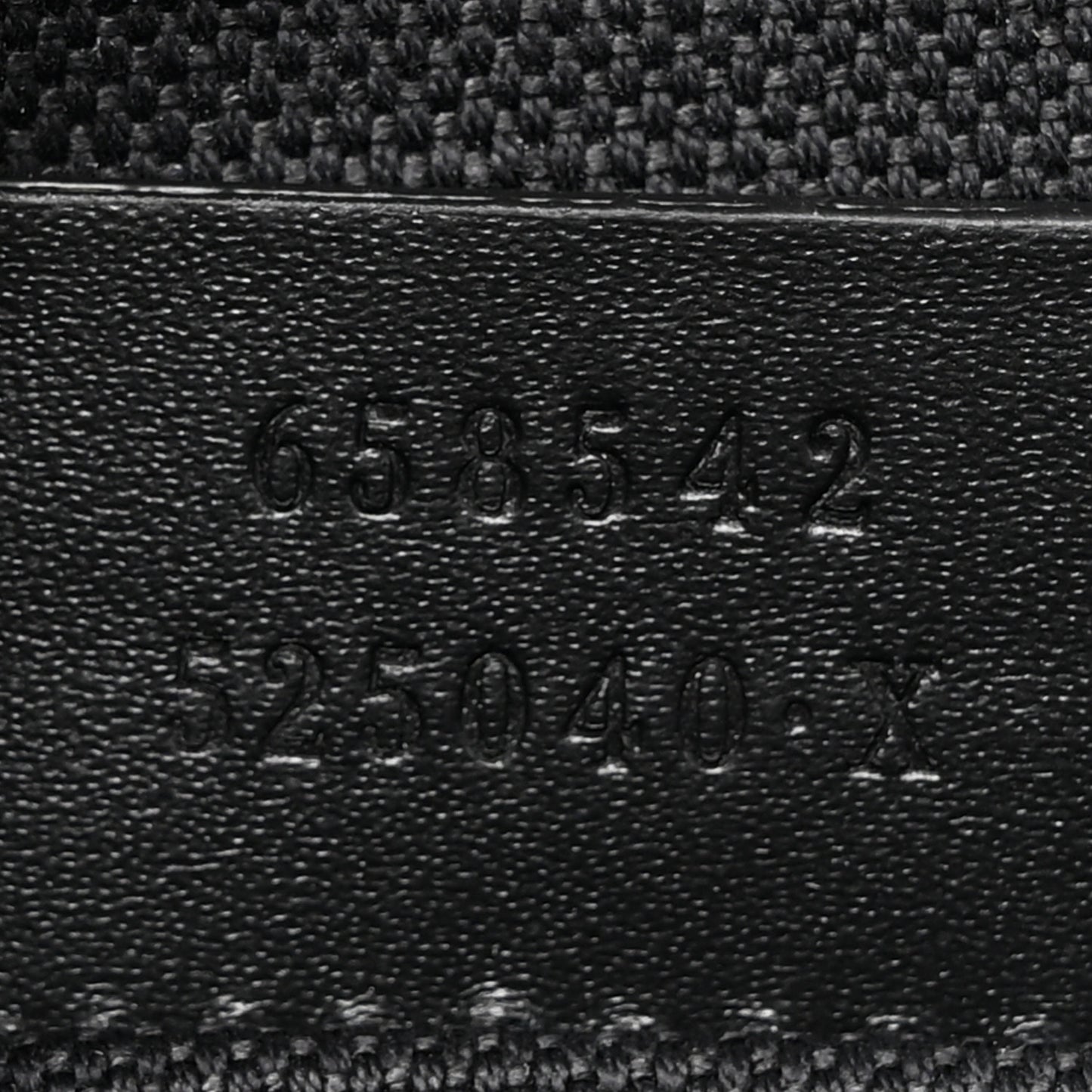 GG Supreme Monogram Textured Dollar Calfskin Retro Interlocking G Flap Messenger Bag Black