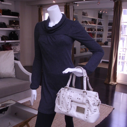 Louis Vuitton Lambskin Riveting White 2 of 9