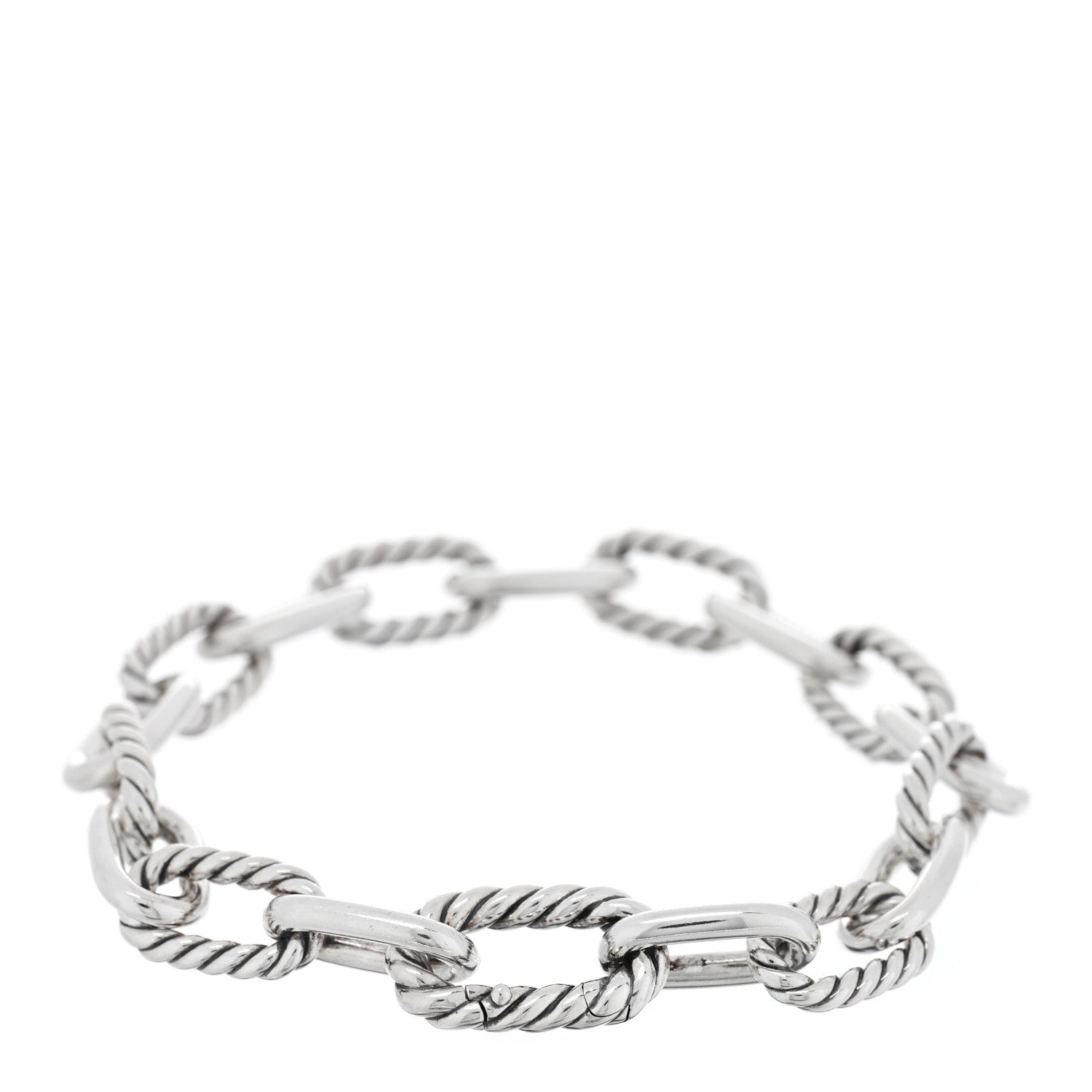 David Yurman Sterling Silver 8.5mm Madison Chain Bracelet 2 of 3