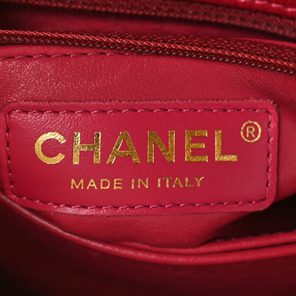 Chanel Caviar Quilted Mini Coco Handle Flap Red 6 of 11