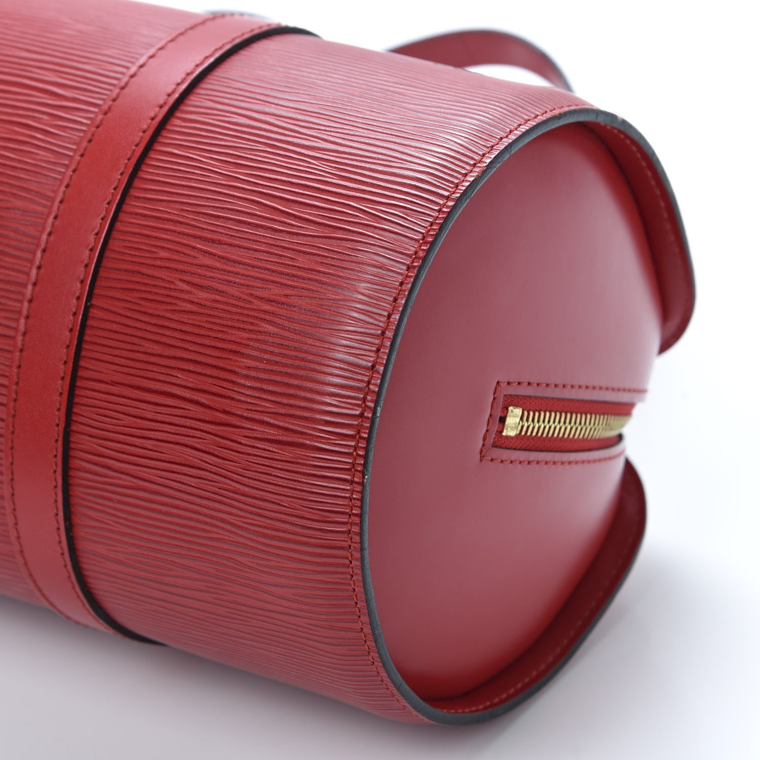 Louis Vuitton Epi Soufflot Castillan Red 6 of 9