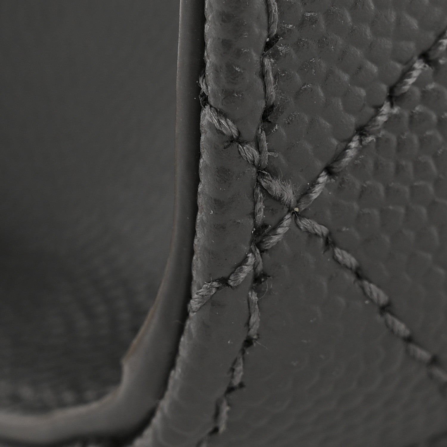 Saint Laurent Grain De Poudre Textured Mixed Matelasse Medium Triquilt Monogram Satchel Storm 11 of 11