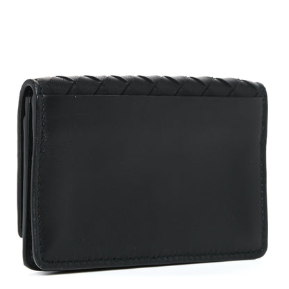 Bottega Veneta Nappa Intrecciato Card Holder Black 3 of 7
