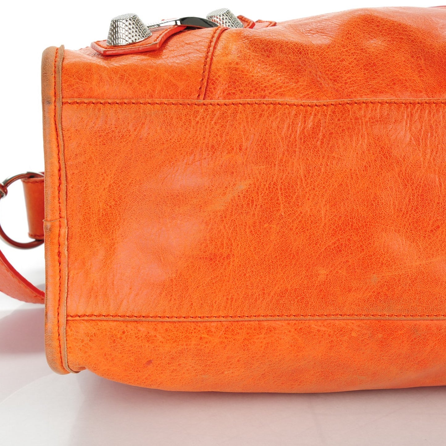 Agneau Giant 21 Silver Hardware City Mandarine