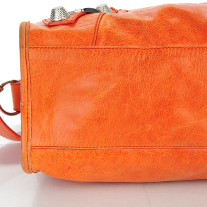 Balenciaga Agneau Giant 21 Silver Hardware City Mandarine 8 of 13