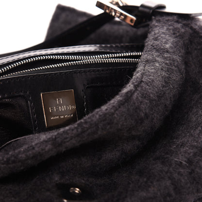 Fendi Wool Zucca Baguette Grey 6 of 9