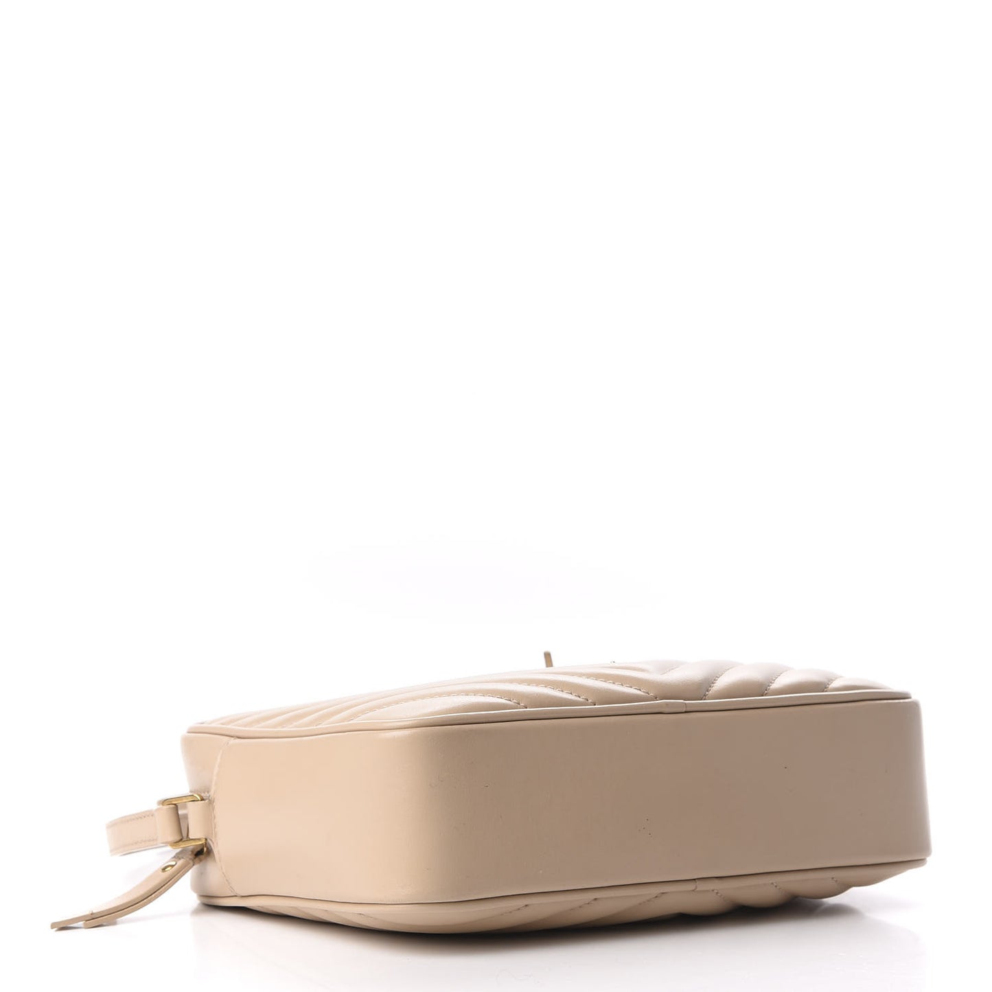 Calfskin Matelasse Monogram Lou Camera Bag Nude Powder