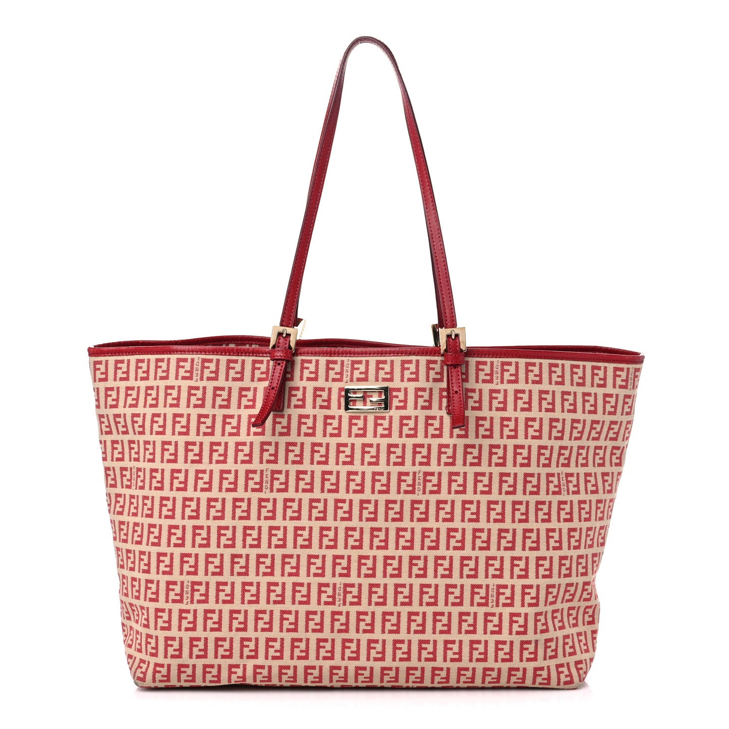 Zucchino Shopping Tote Tobacco Red