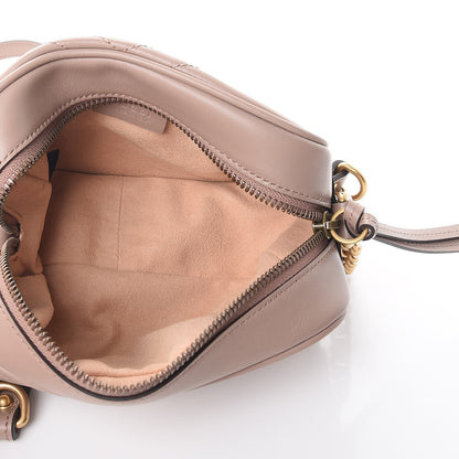 Gucci Calfskin Matelasse Mini GG Marmont Chain Shoulder Bag Nude 5 of 8