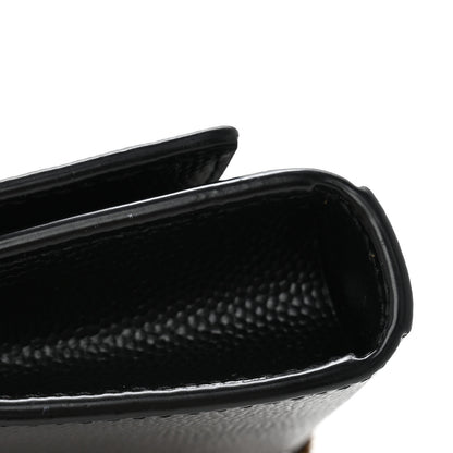 Saint Laurent Grain De Poudre Micro Classic Monogram Kate Tassel Airpods Bag Black 9 of 10
