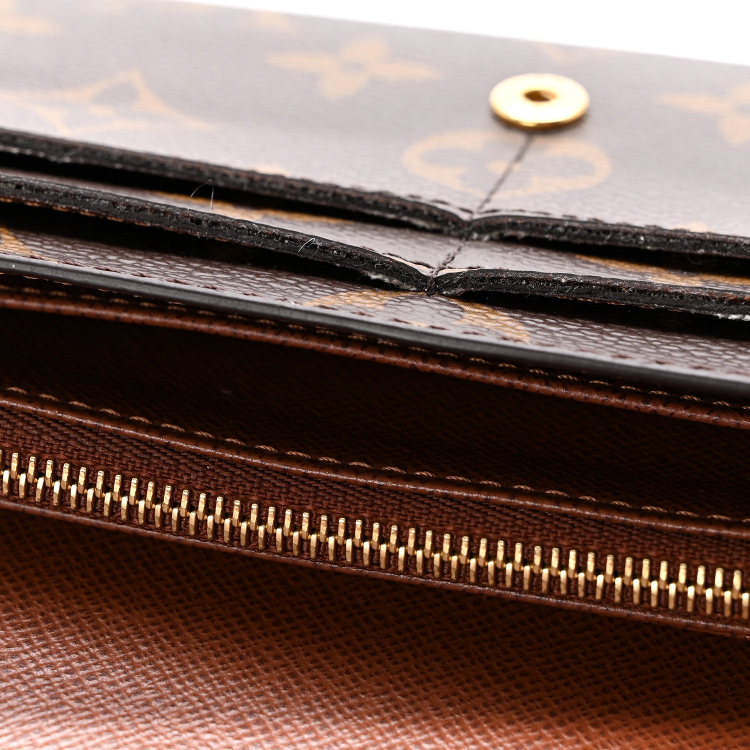 Louis Vuitton Monogram Sarah Wallet NM 7 of 11