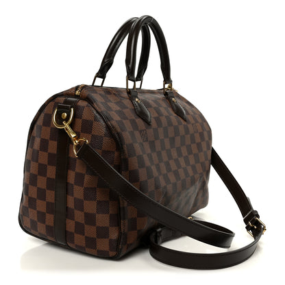 Louis Vuitton Damier Ebene Speedy Bandouliere 30 3 of 10