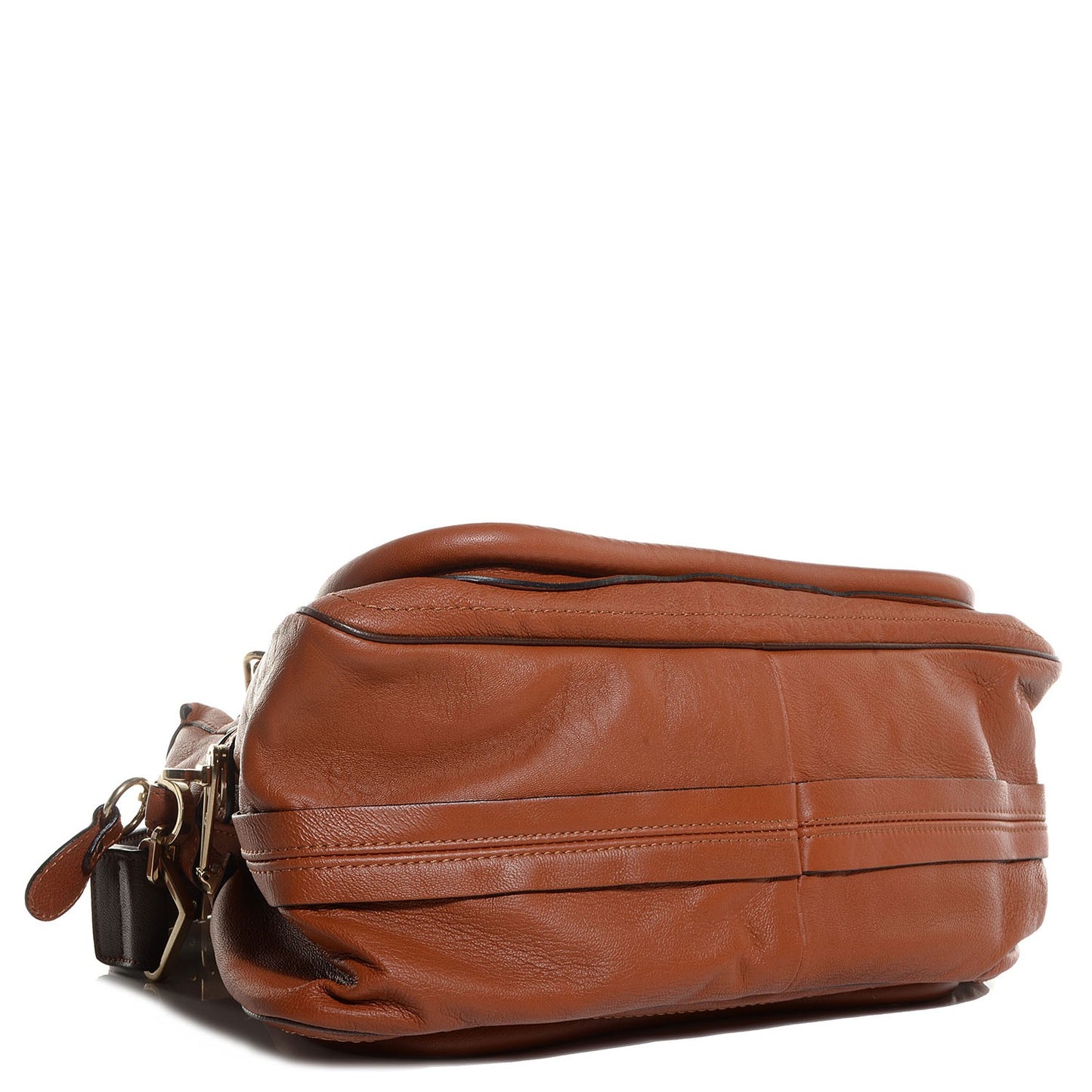 Calfskin Medium Military Paraty Caramel