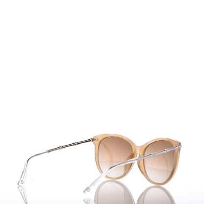 Gucci Bamboo Cat Eye GG3777/F/S Sunglasses Beige 4 of 8