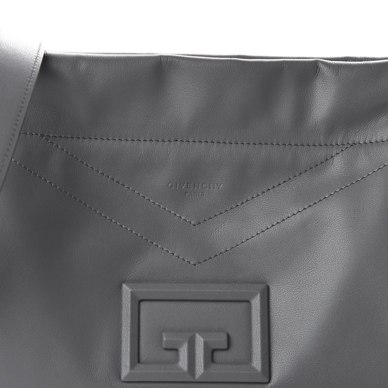 Givenchy Calfskin Medium ID93 Satchel Storm Grey 9 of 9