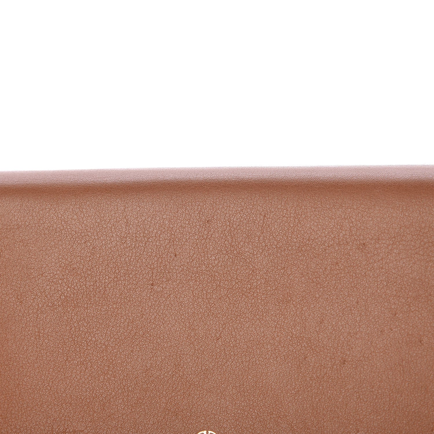 Valentino Garavani Calfskin Rockstud Tropical Dream Leaf Chain Wallet Flap Bag Tan 11 of 14