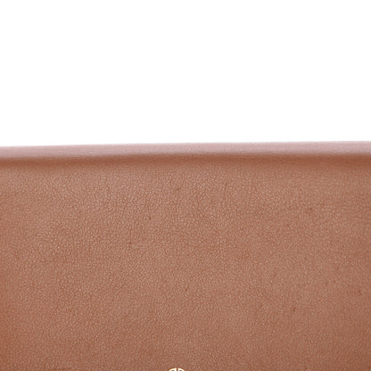 Valentino Garavani Calfskin Rockstud Tropical Dream Leaf Chain Wallet Flap Bag Tan 11 of 14