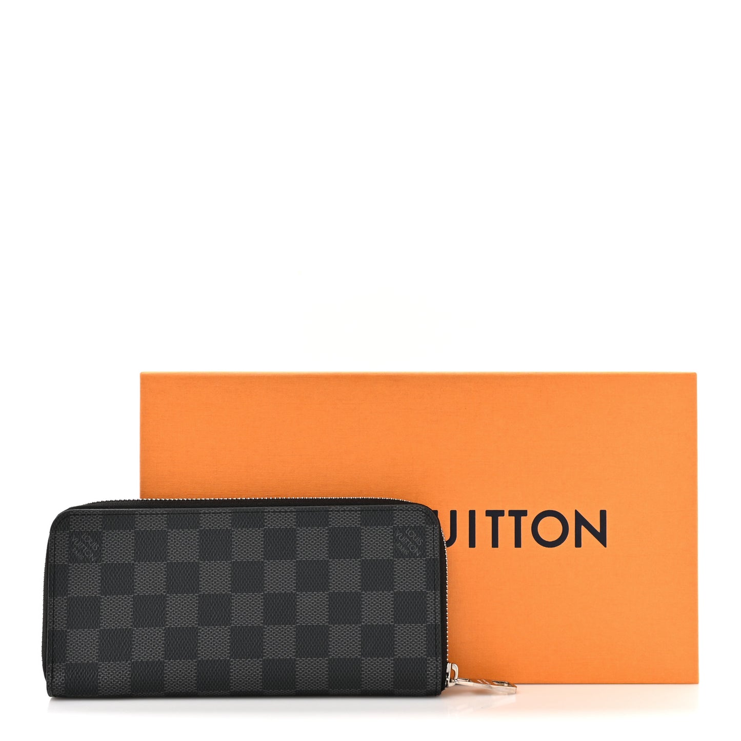 Damier Graphite Zippy Vertical Wallet