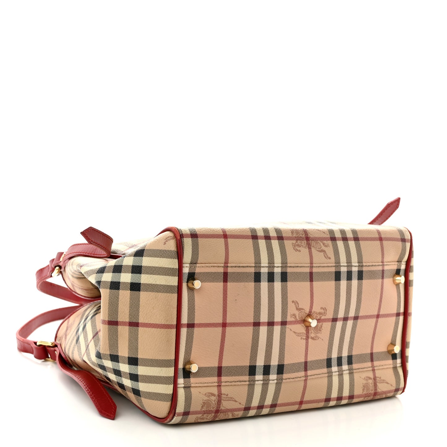 Haymarket Check Small Canterbury Tote Red