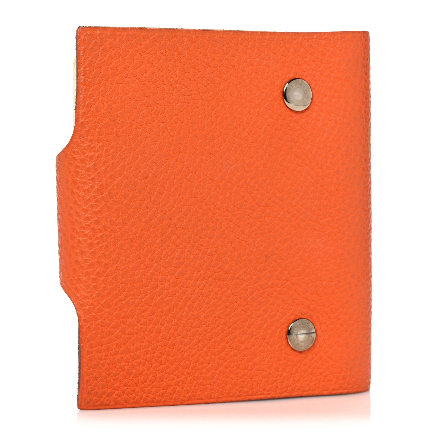 Hermes Togo Ulysse Mini Notebook Orange 3 of 10