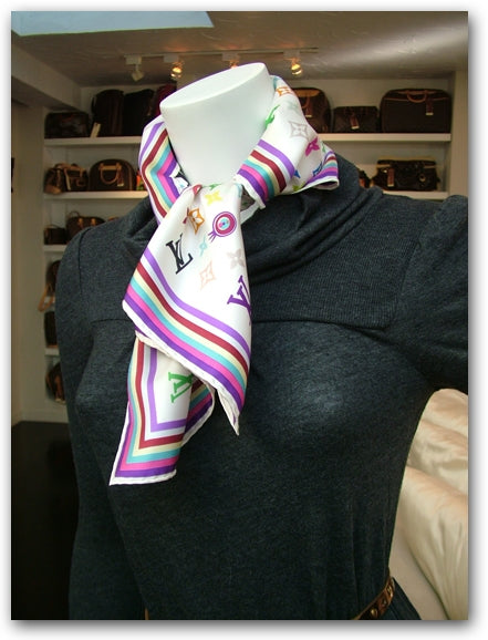 Silk Eye Love Multicolor Scarf