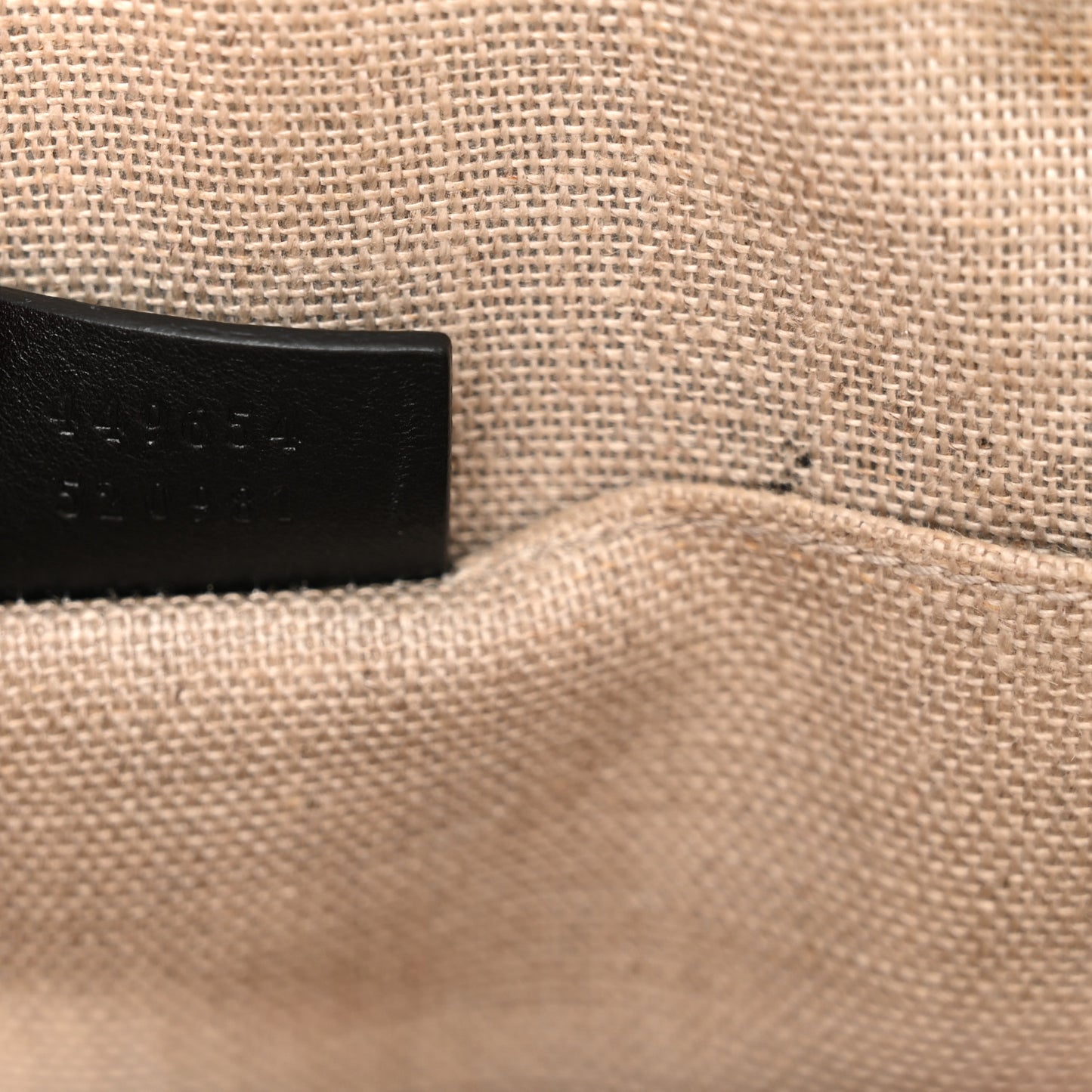 Microguccissima Mini Dome Bag Black