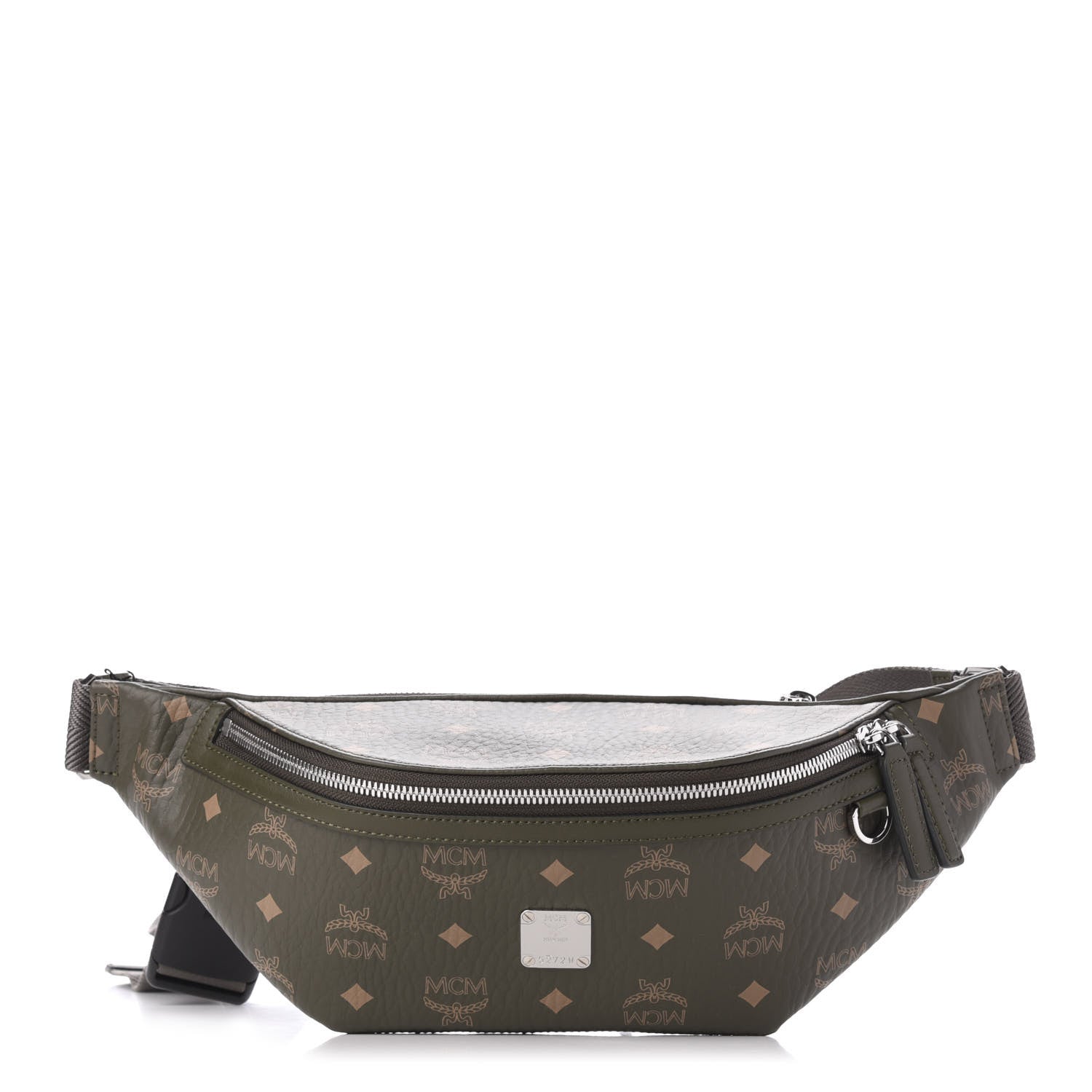 MCM Visetos Medium Belt Bag Sea Turtle 1 of 9