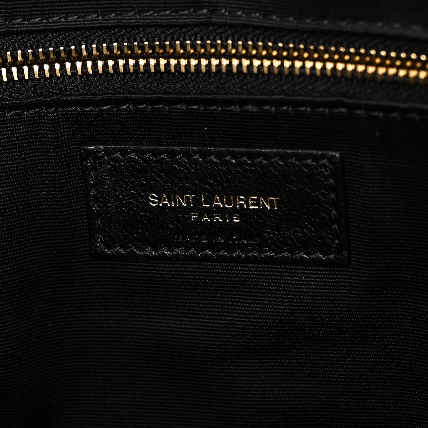 Saint Laurent Lambskin Quilted Maxi Icare Shopping Tote Black 7 of 11