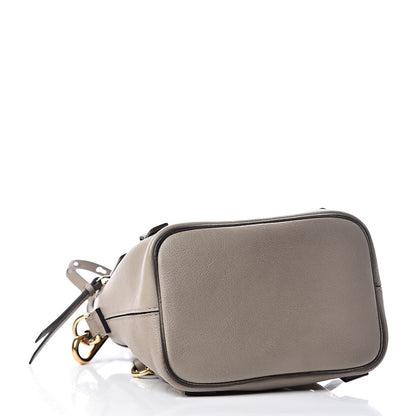 Chloe Suede Calfskin Mini Faye Backpack Motty Grey 4 of 10
