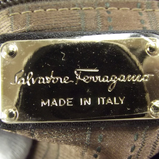 FASHIONPHILE SALVATOREFERRAGAMOSuedeMarissaTote 9 of 11