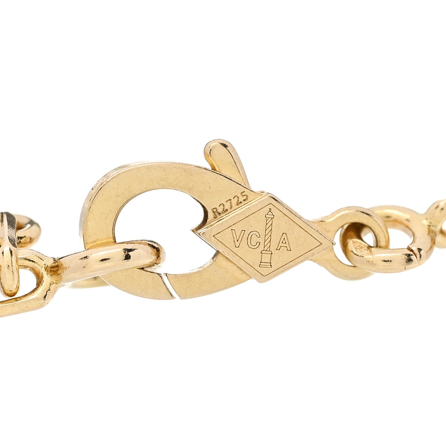 Van Cleef & Arpels 18K Yellow Gold Black Onyx 5 Motifs Vintage Alhambra Bracelet 3 of 3
