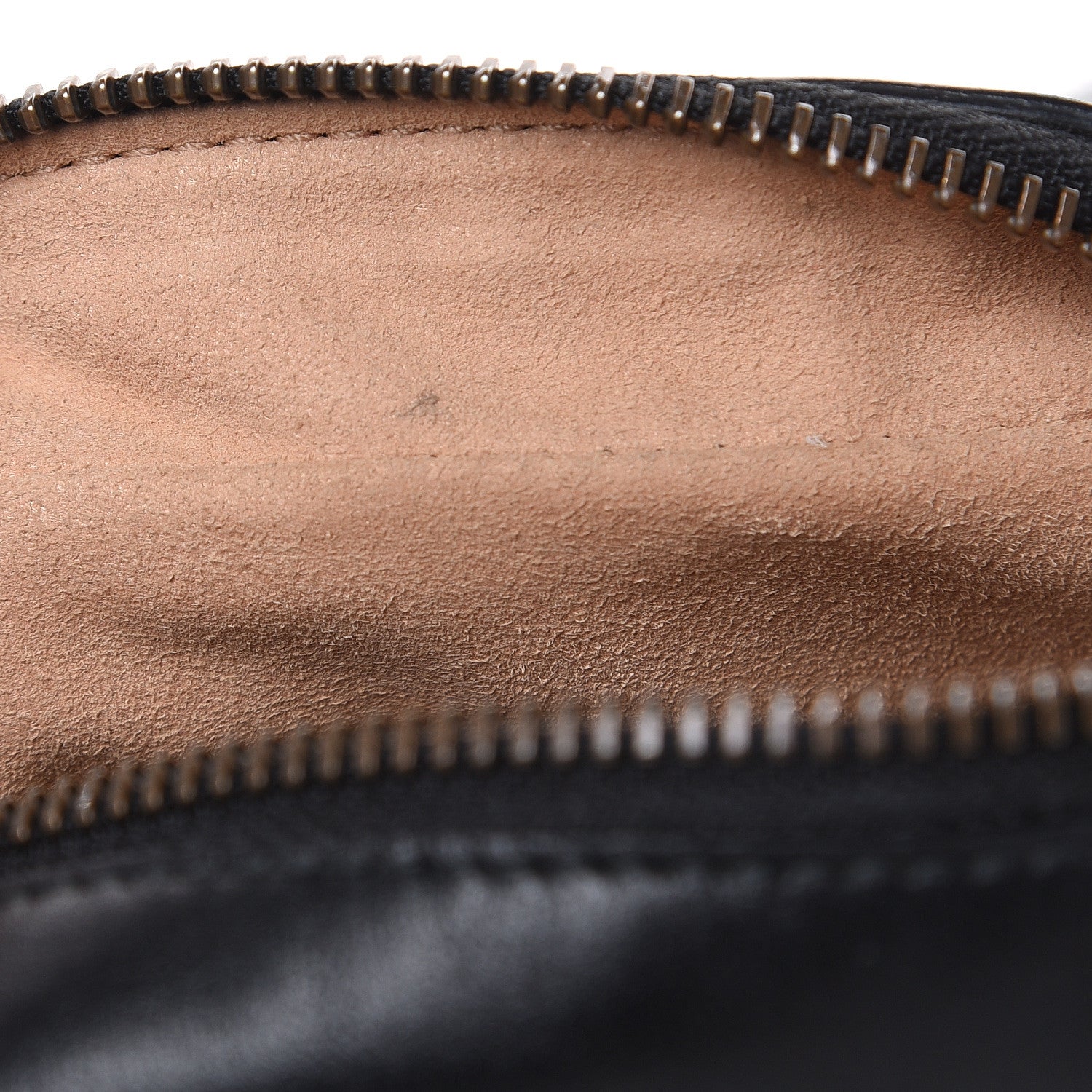 Gucci Calfskin Matelasse Mini GG Marmont Chain Shoulder Bag Black 11 of 11