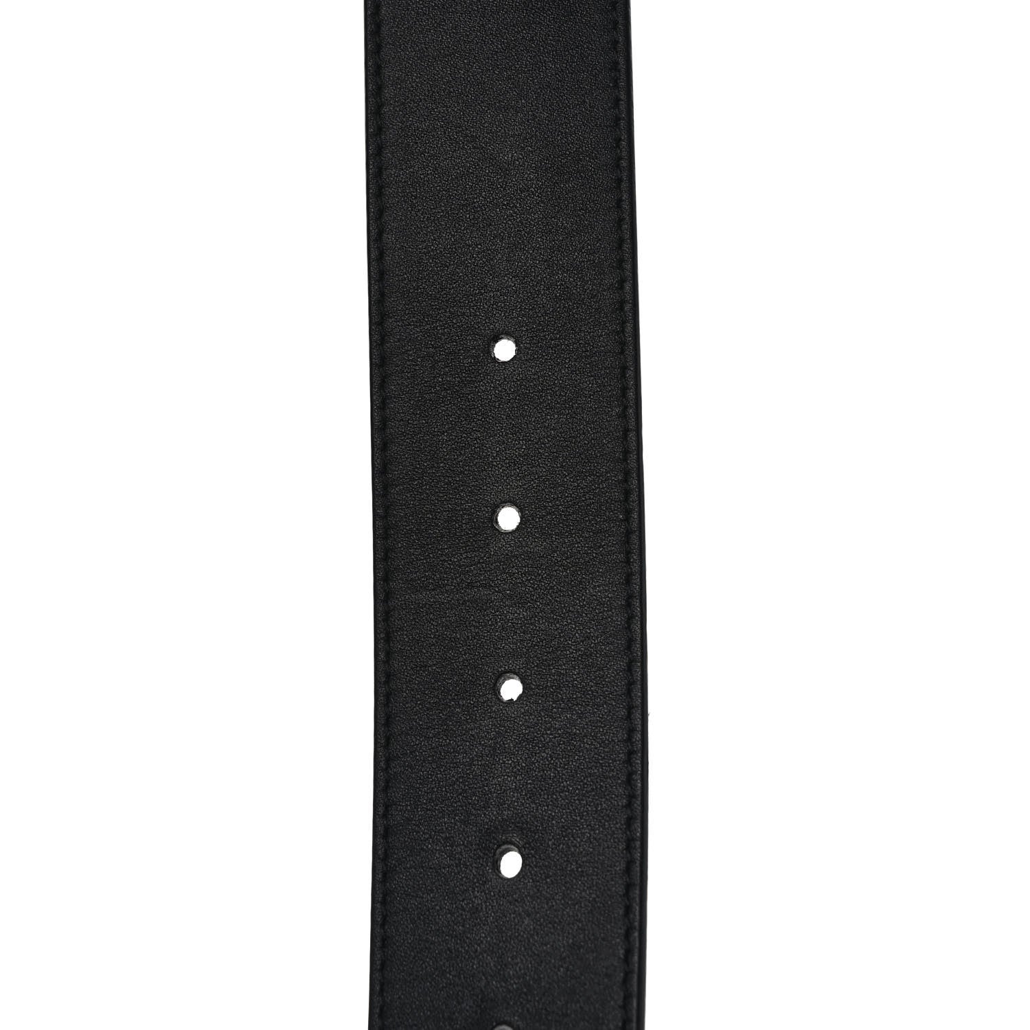 Gucci Calfskin Double G 40mm Belt 100 40 Black 4 of 4