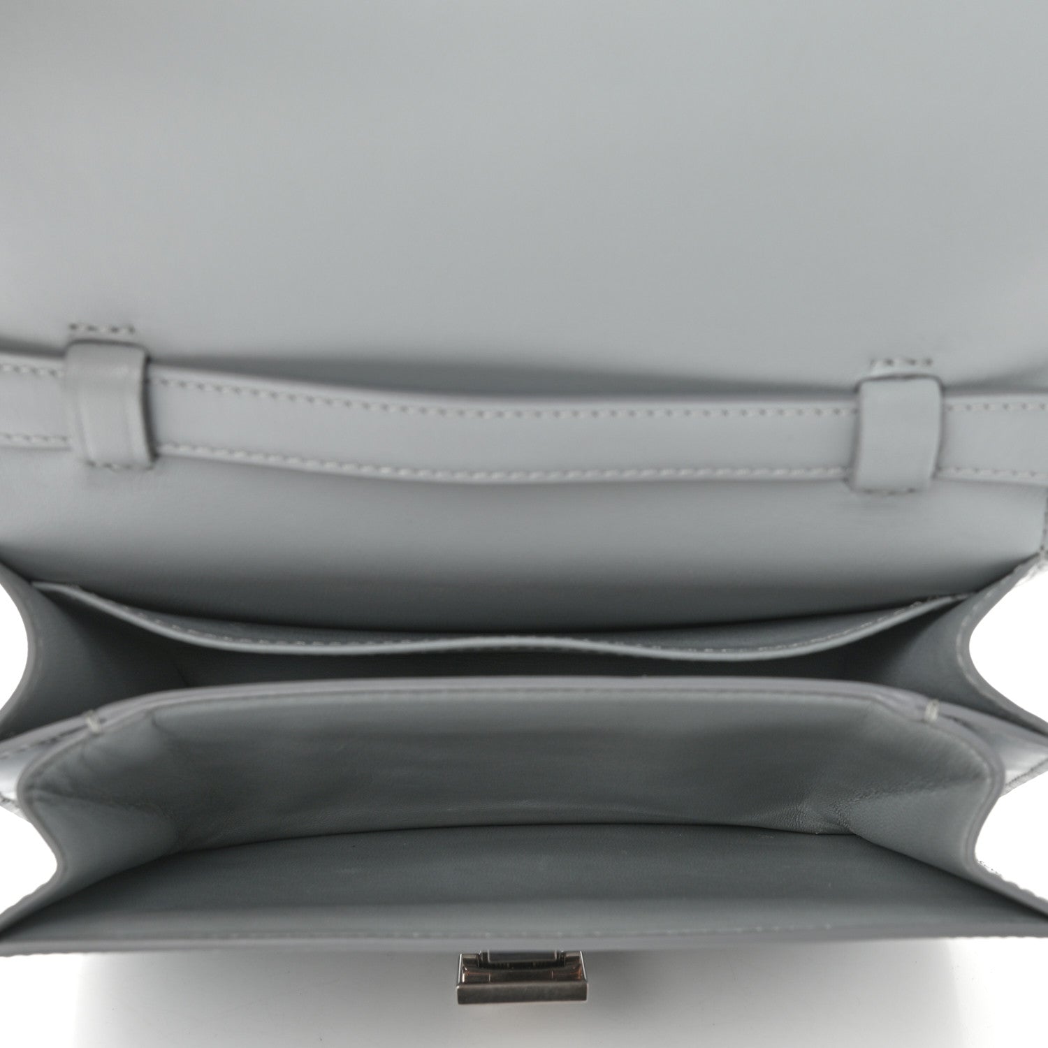 Celine Box Calfskin Teen Classic Box Flap Bag Frost 5 of 11