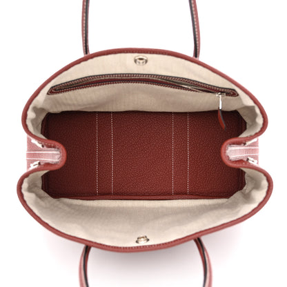 Hermes Negonda Garden Party Tote 30 TPM Rouge H 5 of 10