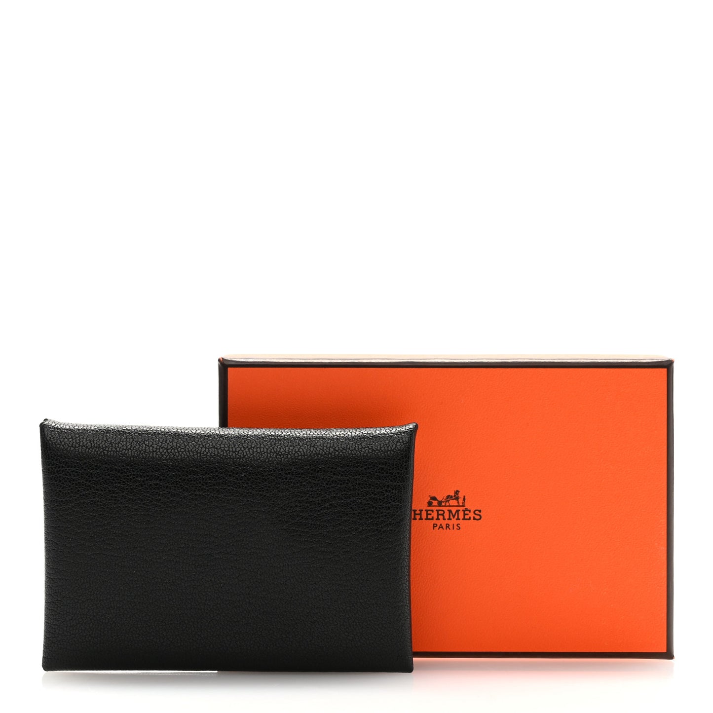 Chevre Mysore Calvi Card Case Black