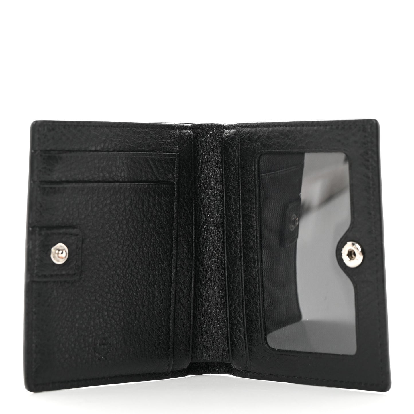 Calfskin Ottomar Monogram Bi-Fold Wallet Black