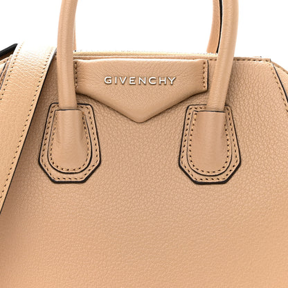 Givenchy Sugar Goatskin Mini Antigona Beige Camel 7 of 9