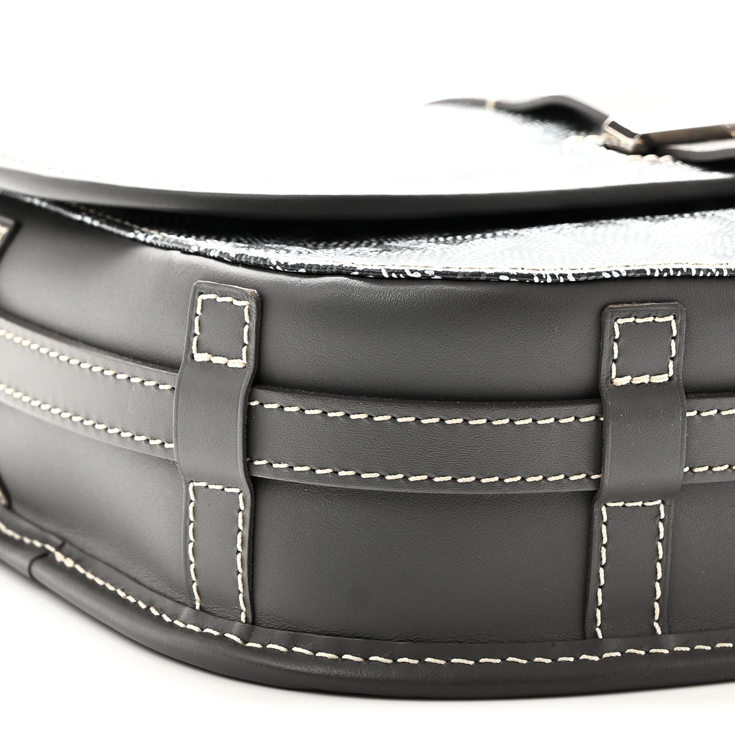 Goyard Goyardine Belvedere II PM Messenger Bag Gray 8 of 9