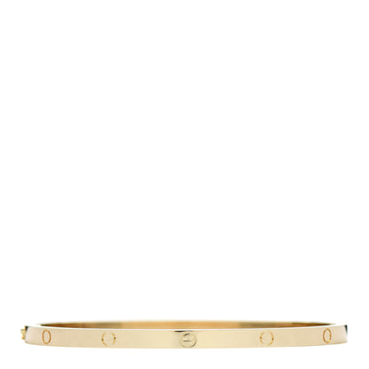 Cartier 18K Yellow Gold Small LOVE Bracelet 18 2 of 4