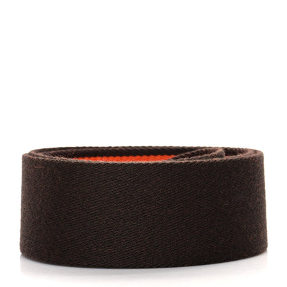 Hermes Toile Swift 50mm Shoulder Strap Orange Ebene 2 of 4