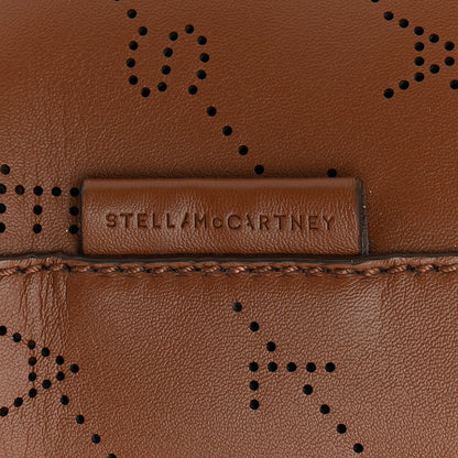 Stella McCartney Perforated Eco Alter Nappa Mini Bucket Bag Brown 7 of 13