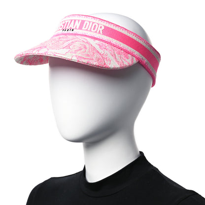 Christian Dior Toile De Jouy Reverse Visor Fluorescent Pink 2 of 10