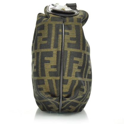 Fendi Zucca Chef Chain Hobo Tobacco 4 of 11