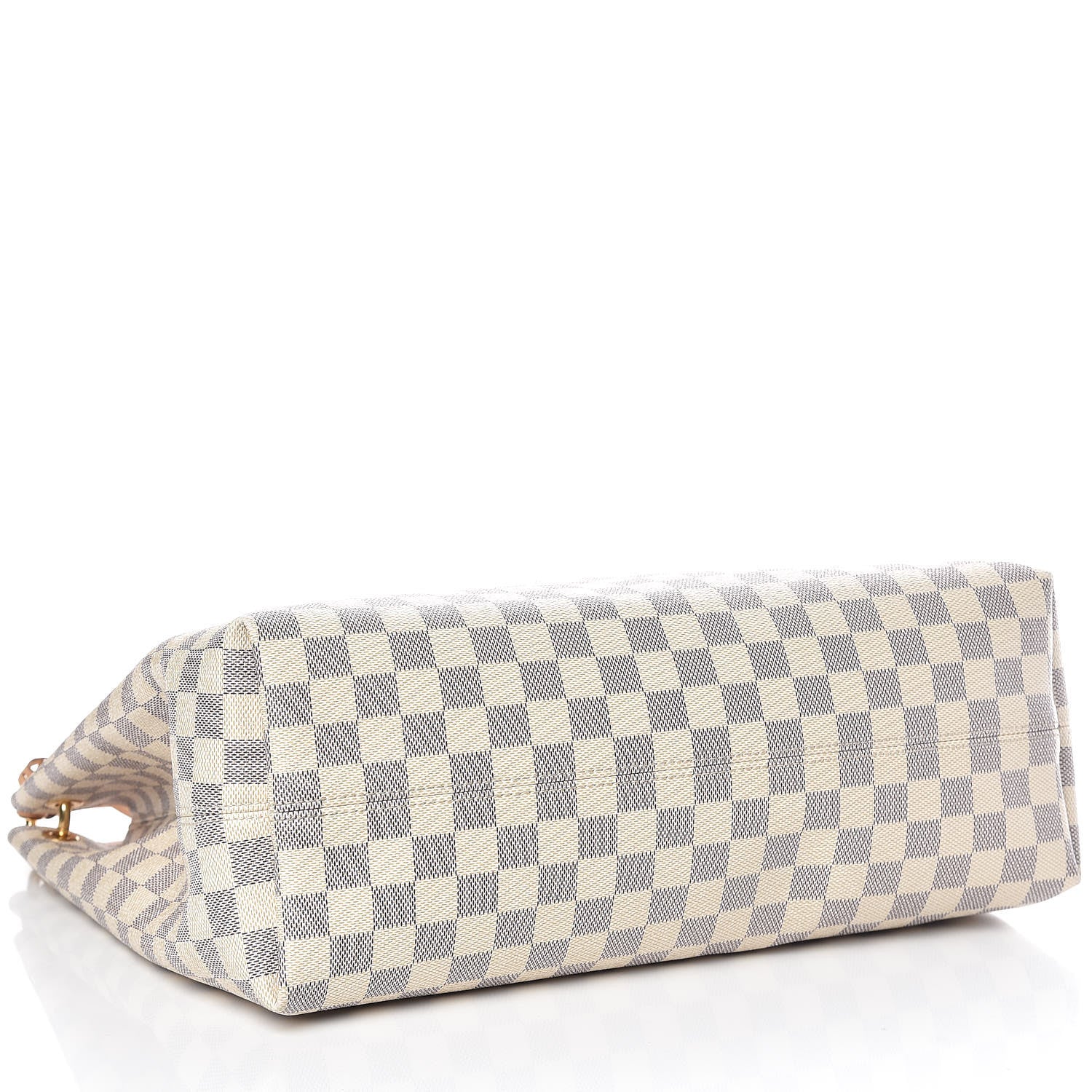 Louis Vuitton Damier Azur Graceful MM Rose Ballerine 4 of 13