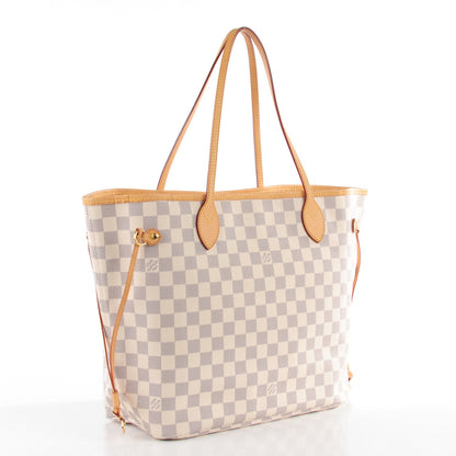 Louis Vuitton Damier Azur Neverfull MM 3 of 7