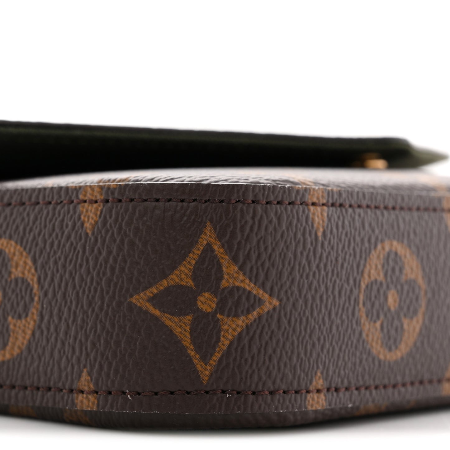 Monogram Felicie Strap & Go Kaki