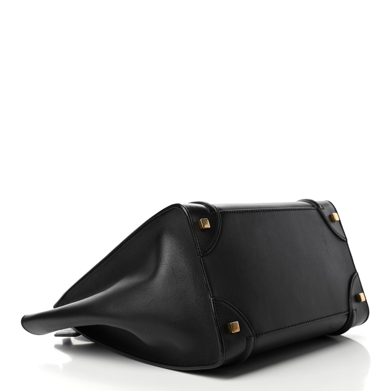Celine Smooth Calfskin Mini Luggage Black 3 of 4